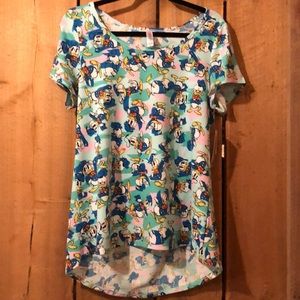 NWT Lularoe Donald Duck tee